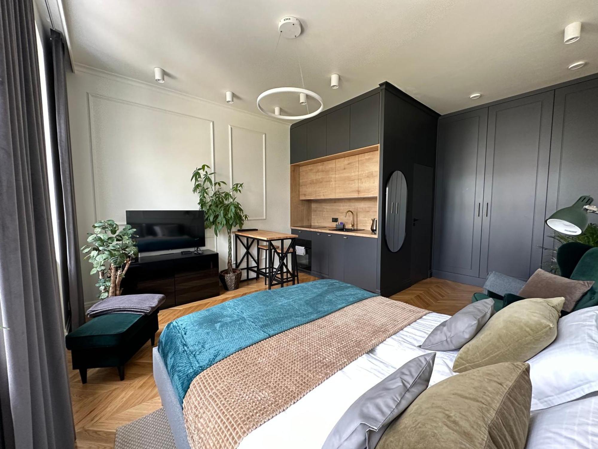 Apartmán Apartament Grafitowy Poznaň Exteriér fotografie